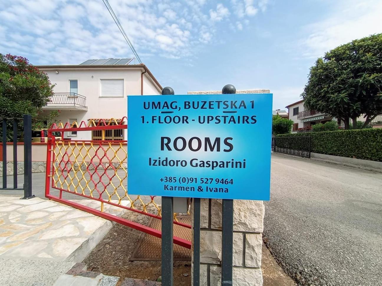 Rooms Izidoro Gasparini Umag Exterior photo